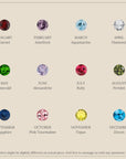 ALAYA | Personalized 1-13 Birthstones Ring